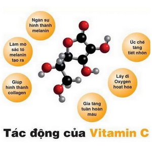 Điều trị sẹo và vết thâm với Vitamin C